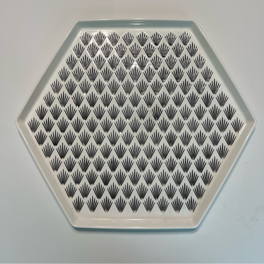 Nate Berkus Geometric Plate Tray